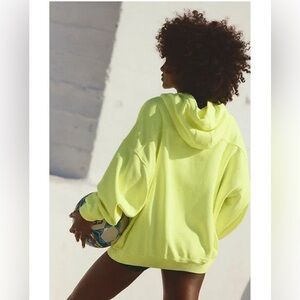 DOORBUSTER!! FP Movement Final Call Hoodie in Sour Citrus